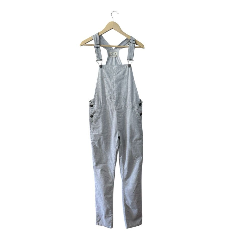 Purnell 2 26 Crosshatch Stretch Overall Gray $99.00 MRSP Cotton Womens